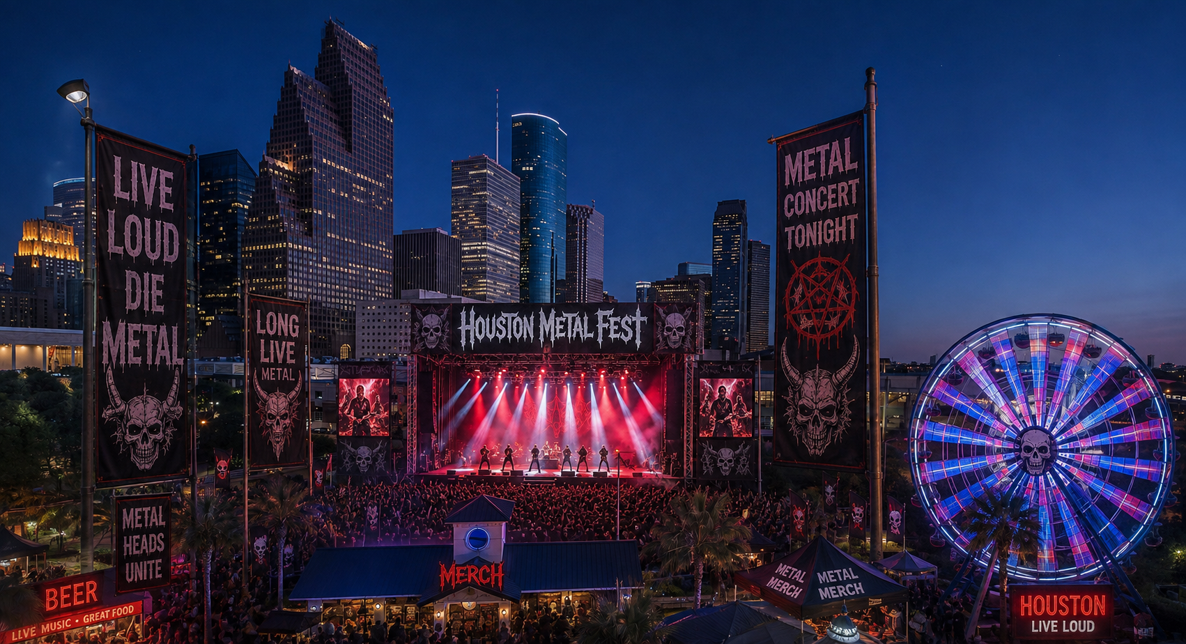 Metal Concerts in Houston 2026-2027